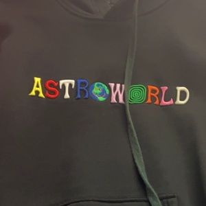Travis Scott Astroworld Album Hoodie. Size adult L in Men’s. Like new.